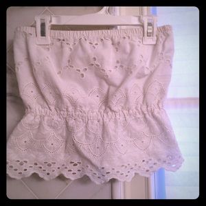 Forever 21 Crochet Tube Top