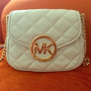 100% Authentic Michael Kors leather quilted purse
