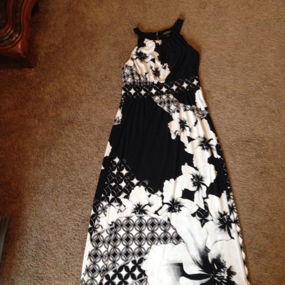 White House Black Market maxi- dress. Size M