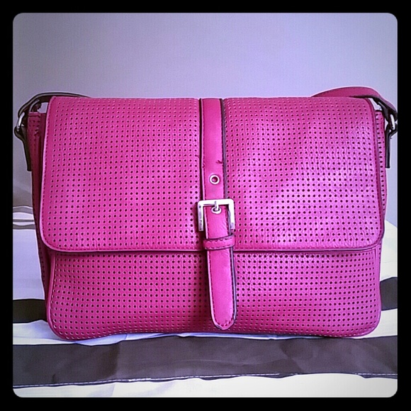 Parfois Perforated Leather Crossbody/Shoulder bag