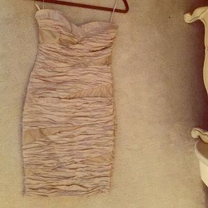 Arden Bee gold dress