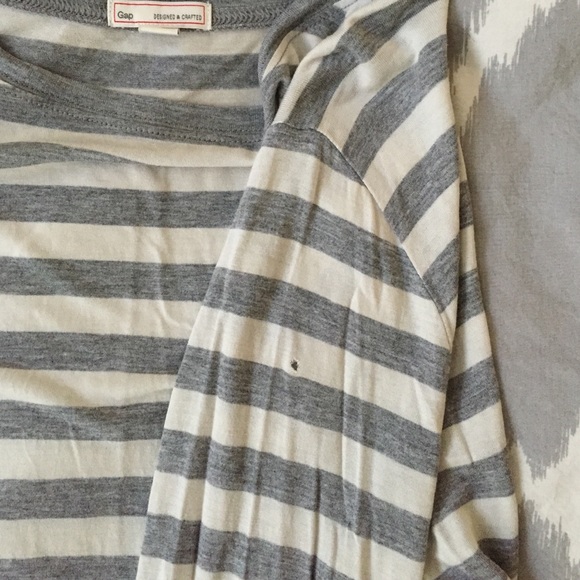 GAP striped l/s - cream/grey - Picture 4 of 4