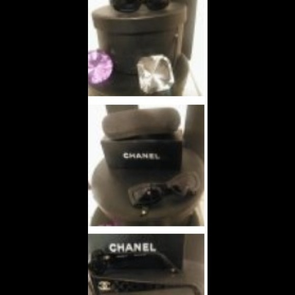 Black Chanel Quilted Sunglasses - Picture 4 of 4