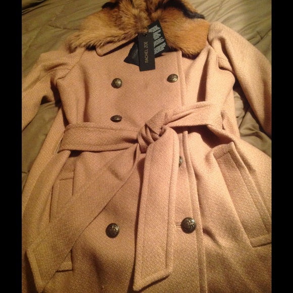 Rachel Zoe Florence goat fur coat