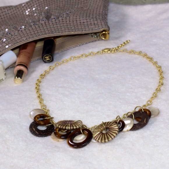 🎁Sold🎁 Kendra Scott Necklace Brown Gold TigerEye - Picture 4 of 4