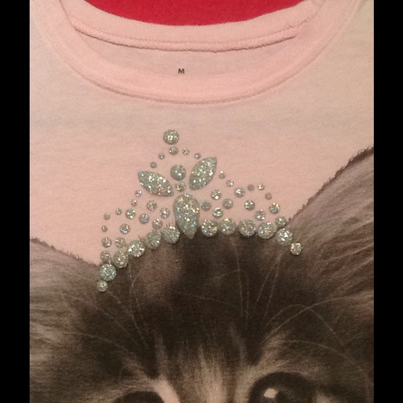 Light Pink Kitten Tee - Picture 3 of 4