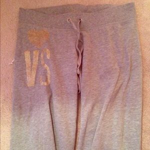 ! Victoria's Secret sweatpants!