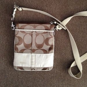 Coach cross body sling back