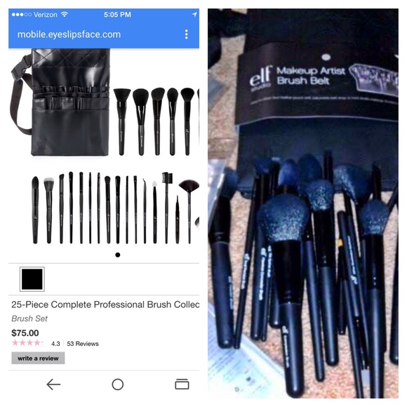 elf make up brush