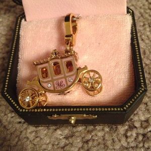 Authentic juicy couture carriage charm