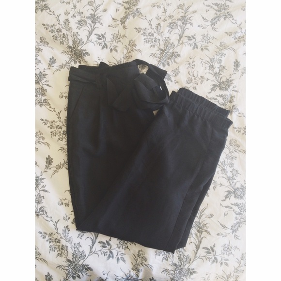 🍥SALE!🍥 Silk Paperbag Trousers