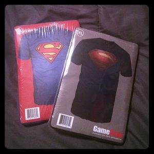 2 Superman (Men's) Shirts