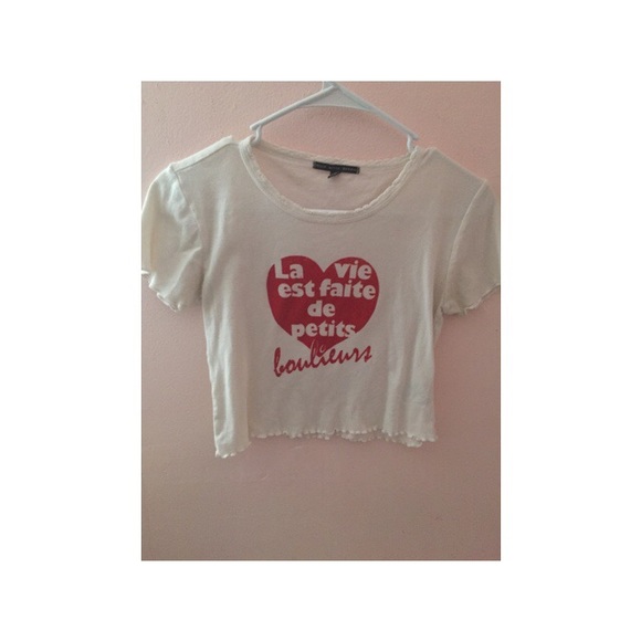 UO French Crop Top