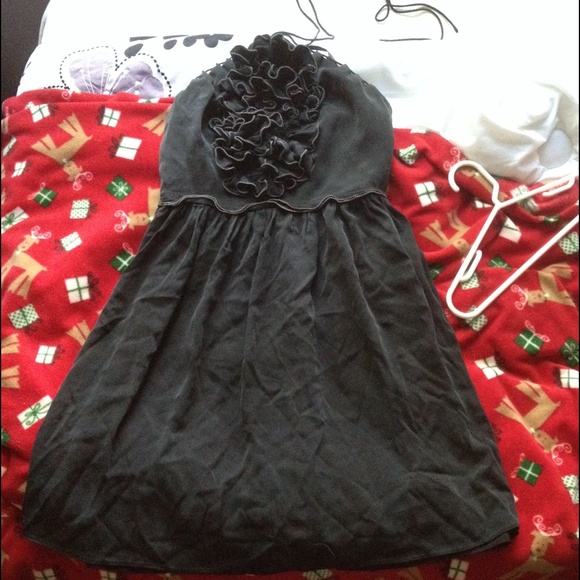 Halter tie dress