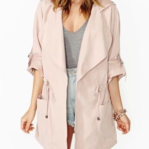 NASTY GAL // Blush Anorak Jacket