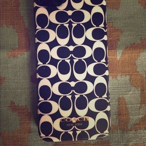 Authentic Coach iPhone 5 or 5s case