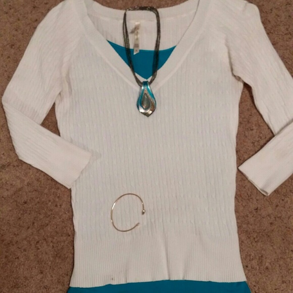 White half sleeve shirt