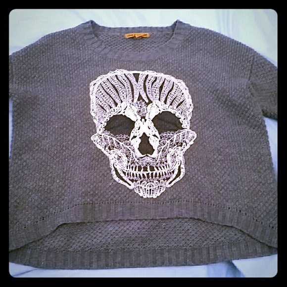 Skull knit sweater - Picture 1 of 3