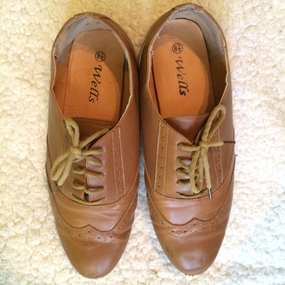 Brown oxfords