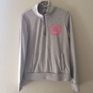 Victoria secret half zip