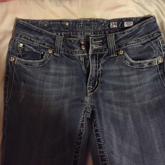 Boot cut miss me jeans