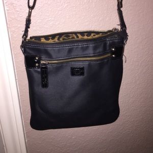 Black cross body purse