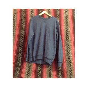 XL Blue crew neck.