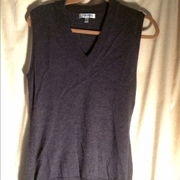 Cashmere sweater vest can be worn as dress or top