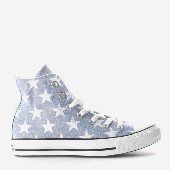 ISO! Converse Star Pattern Hi Top Trainer Grey