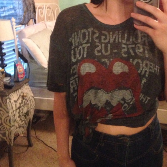 Chaser La Rolling Stones Vintage Shirt