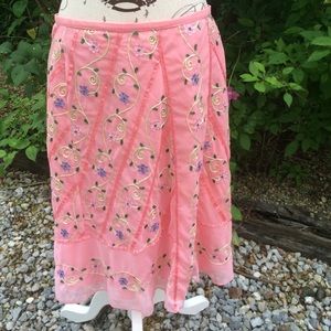 Beautiful embroidered skirt!