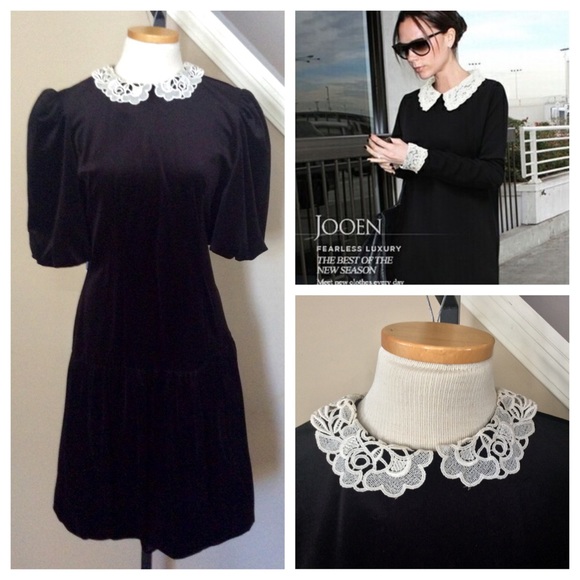 Vintage Dresses & Skirts - Vintage Velour Dress🎀2x HP🎀