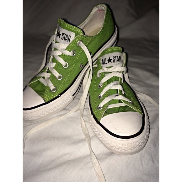 Converse Shoes - Olive green Converse