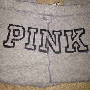 Victoria's Secret sweat pants grey