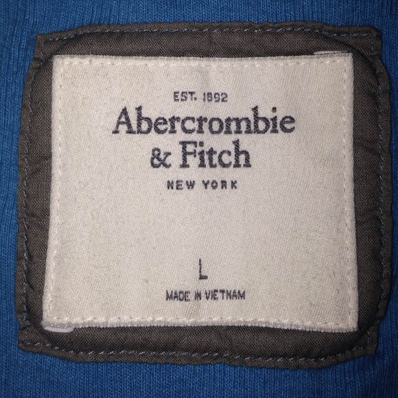 NWOT blue Abercrombie and Fitch tank