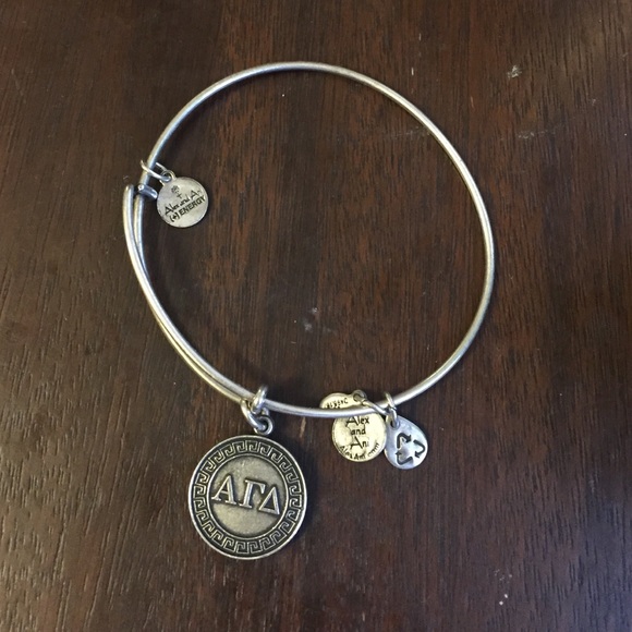 Alex and Ani energy bracelet with AGD charm
