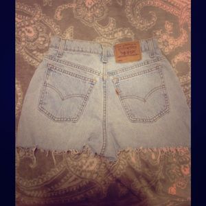 High waisted Levi's Shorts