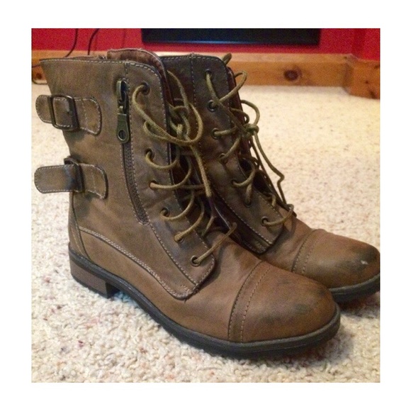 Brown boots