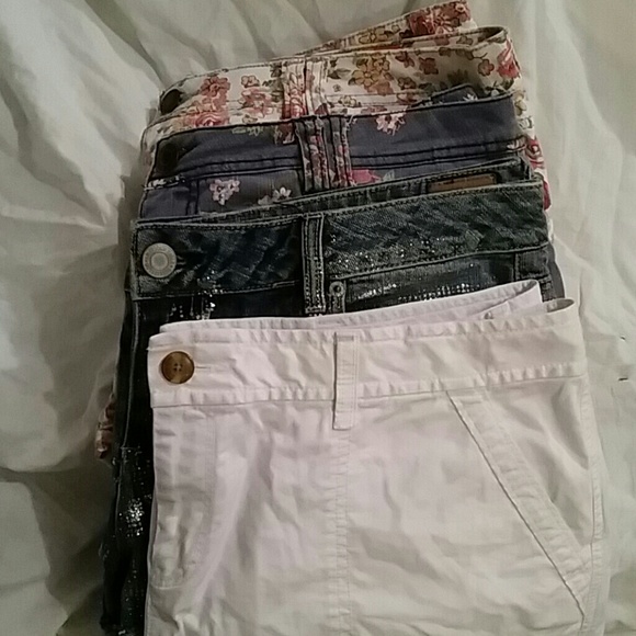 Bundle of 4 summer shorts.