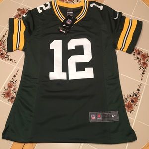 Women's Green Bay Packers Jersey.