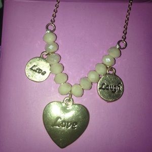 Love Laugh Love necklace