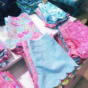 ISO: Lilly Pulitzer shorts (preferably scalloped)
