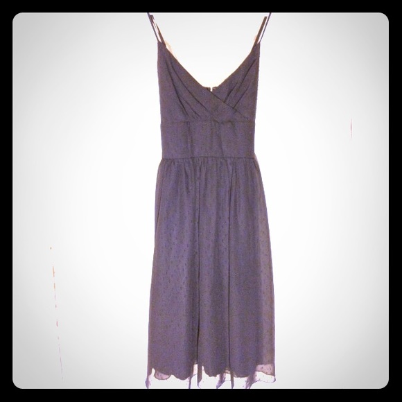 Black dress.