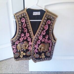 Vintage Elephant Vest