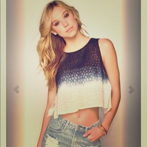 NWT Patrons of Peace Dip Dye Cami 💙