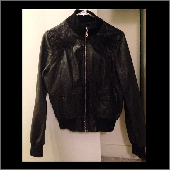 Forever 21 Jackets & Blazers - Black leather jacket