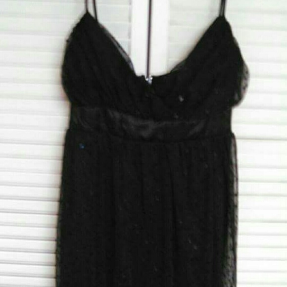 Black Formal Glittery Dress Sz 13