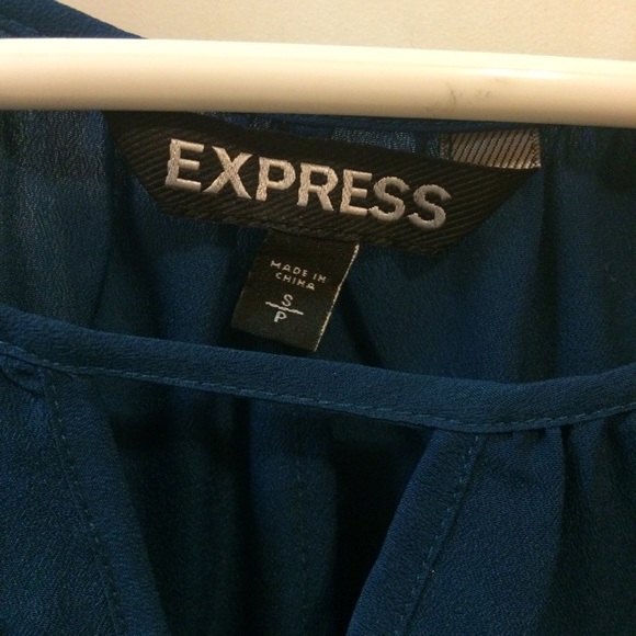 Blue Express top - Picture 4 of 4