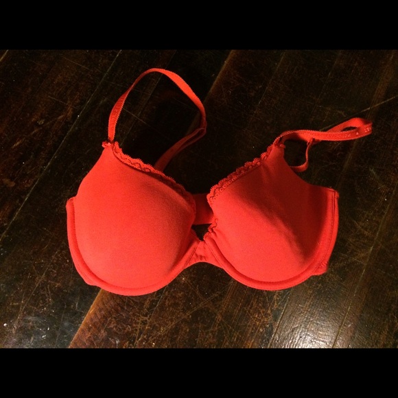 Victoria's Secret bright red bra