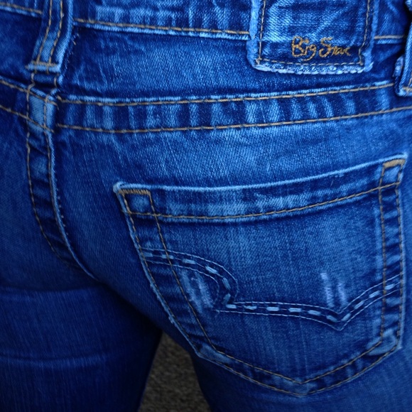 Big star boot-cut jeans